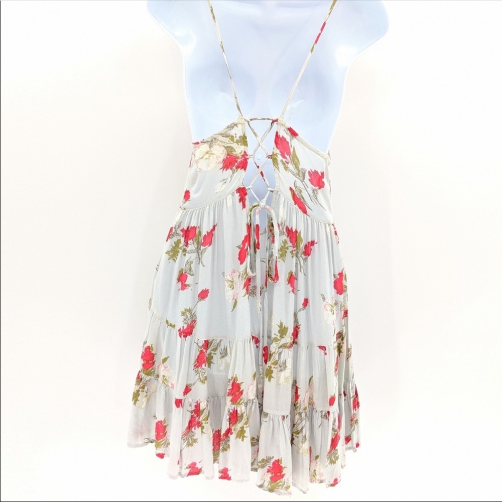 ⭐️SOLD⭐️Free People Lace Up Back Trapeze Dress - Picture 3 of 9